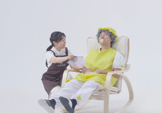 创意广告-海螺姑娘